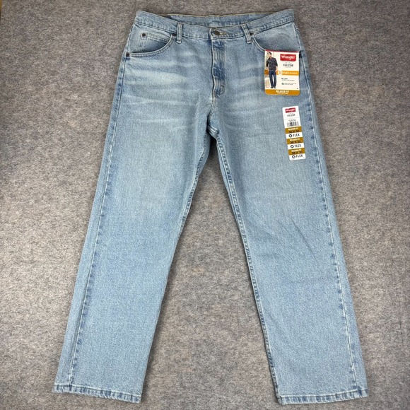 Wrangler Other - Wrangler Five Star Flex Relaxed Fit Jeans Denim Cotton Stretch Mens 36x30